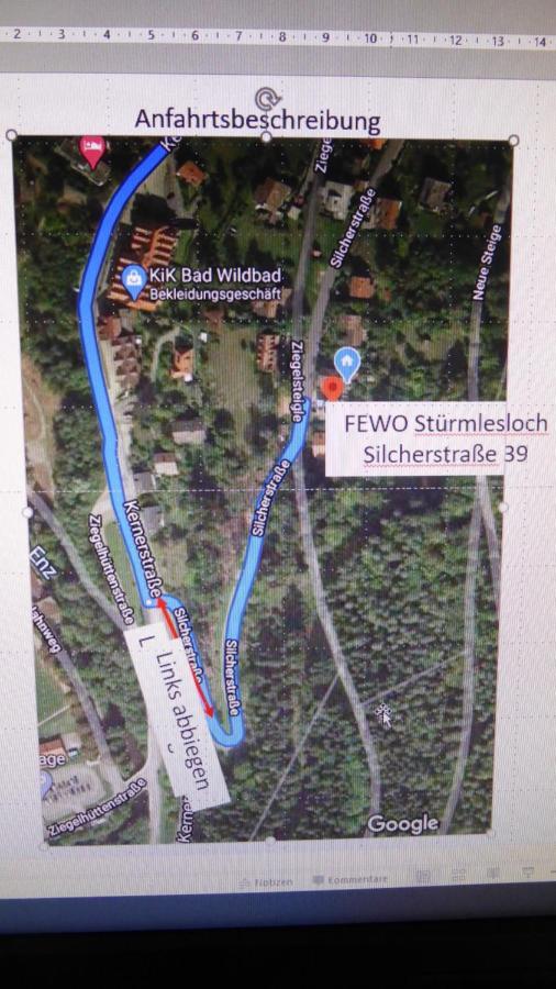 Stuermlesloch Apartment Bad Wildbad Exterior photo